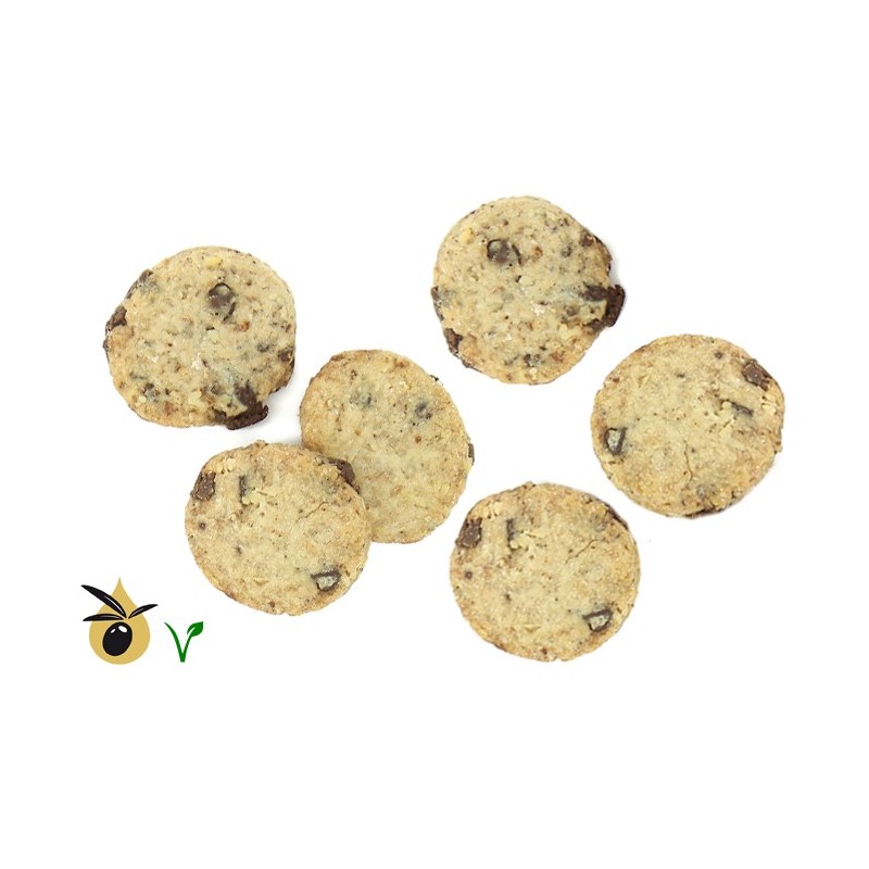 Coockies a l'huile d'olive et lait d'amande, sans beurre et sans oeufs