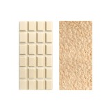 Tablette de chocolat blanc au riz soufflé