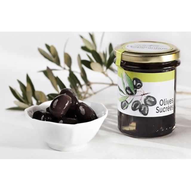 olives noires sucrées
