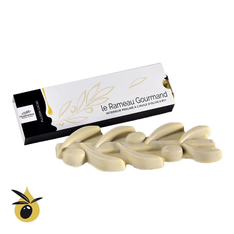 Rameau Gourmand Blanc – White Gourmet Praliné Branch