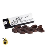 Barre de chocolat noir intérieur praliné à l'huile d'olive 2.8%