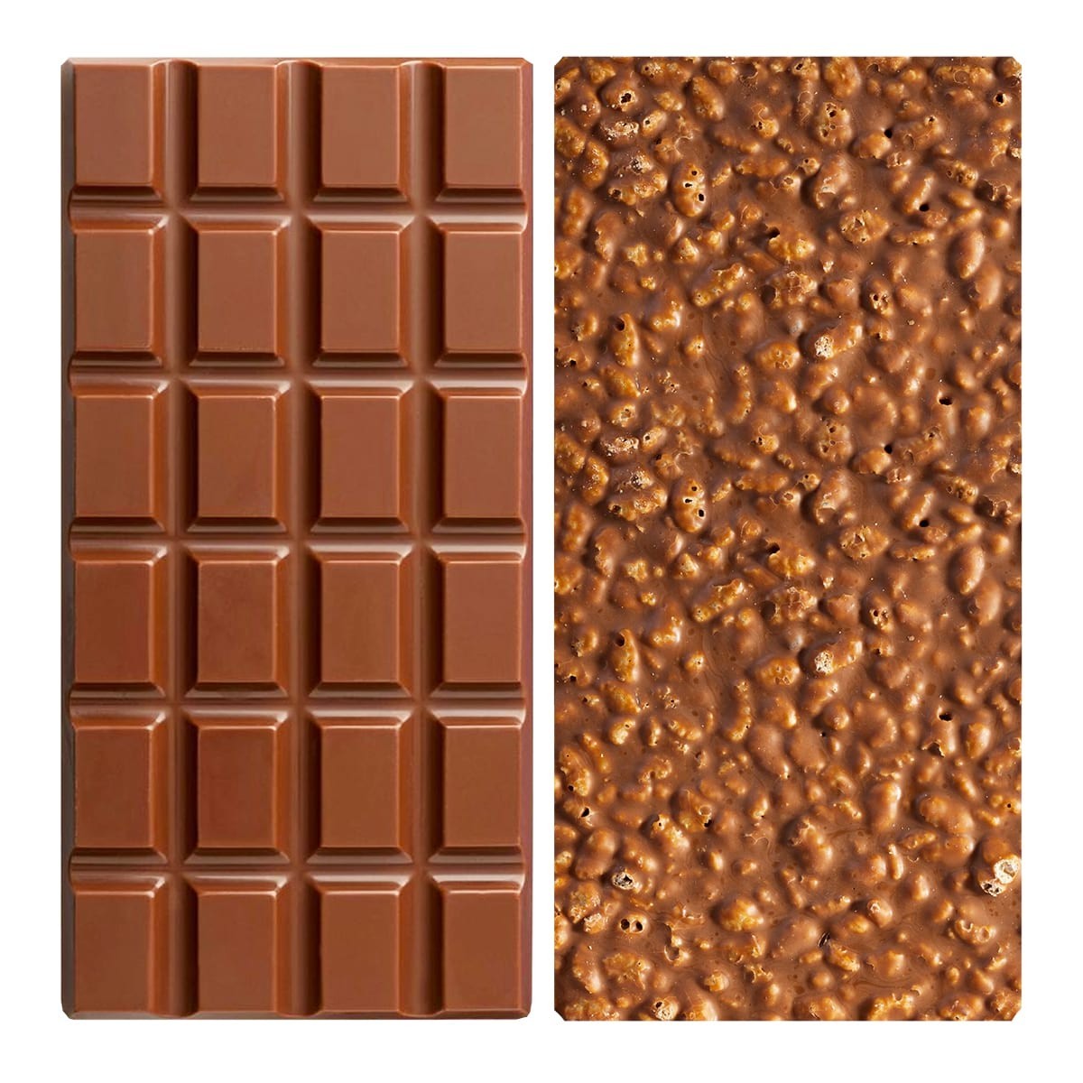 Tablette Chocolat Lait – Milk Chocolate with Puffed Rice
