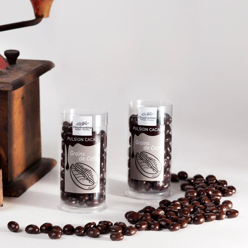 Grains de Café – Dark Chocolate Coffee Beans
