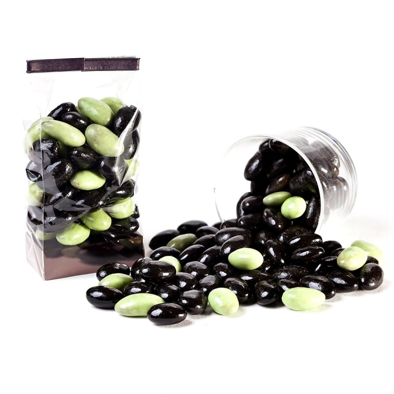 Amandes torréfiées enrobées de chocolat