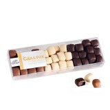 Biscuit à l'huile d'olive 3.8%, enrobé de chocolat