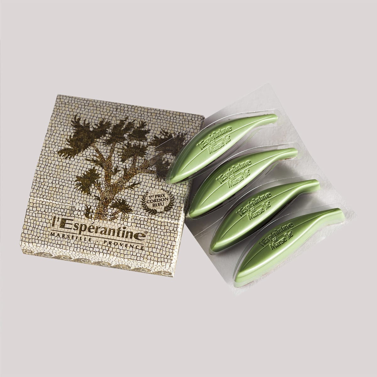 Bonbons de chocolat à l'amande et à l'huile d'olive