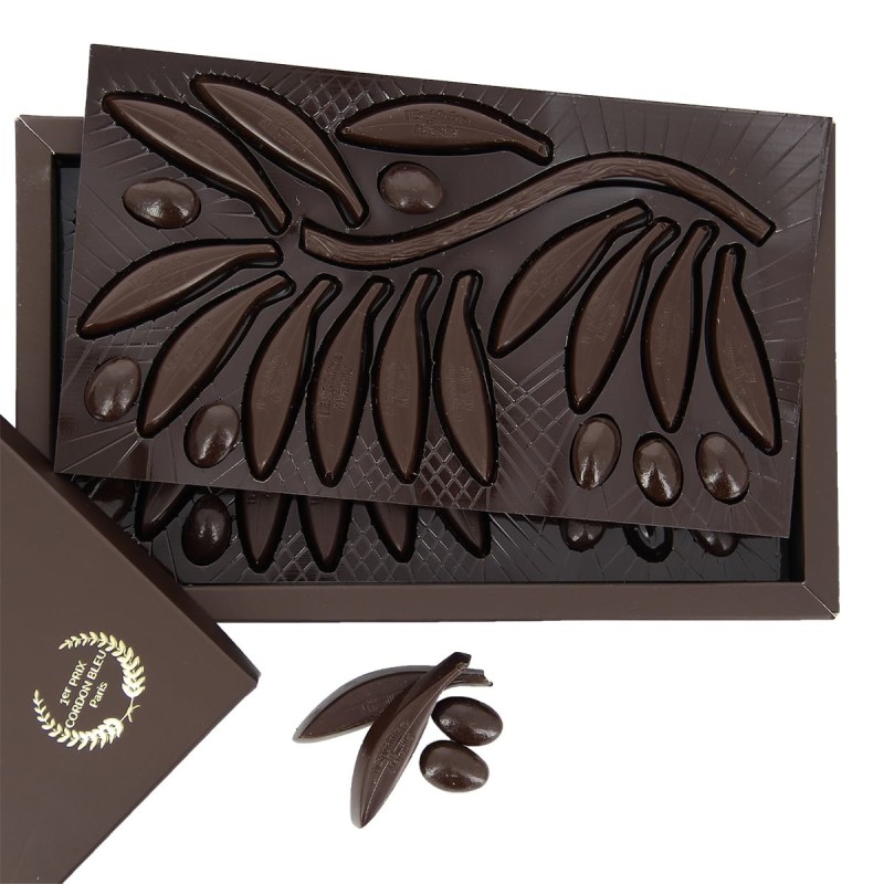 Grand Rameau d'olivier Espérantine - Chocolat noir 70% de cacao