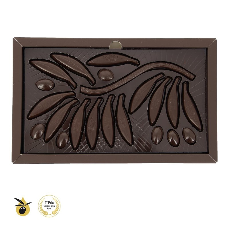 Grand Rameau d'olivier Espérantine - Chocolat noir 70% de cacao
