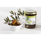 Nougat aux olives vertes confites