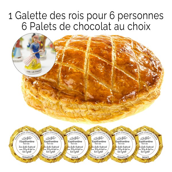 Galette chocolat noisette 4-6p
