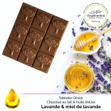 Tablette Olivier Lait – Milk Chocolate with Lavender & Honey