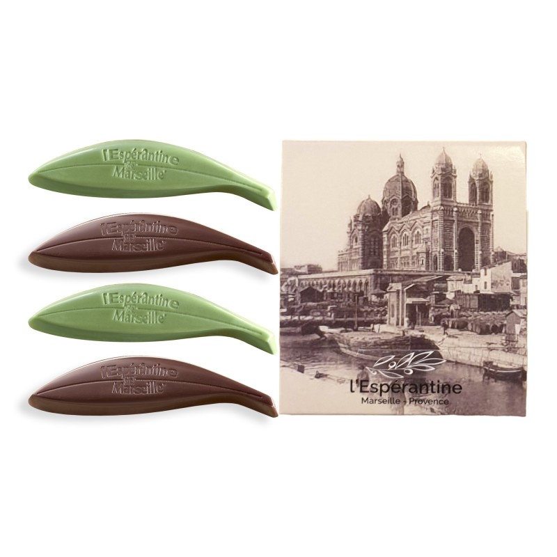 Athéna Mixte – 4 Espérantines (Green Almond & Dark)