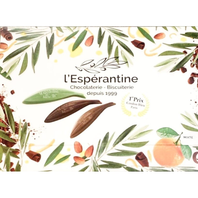 Coffret aux feuilles d'Espérantines ROBE NOIRE