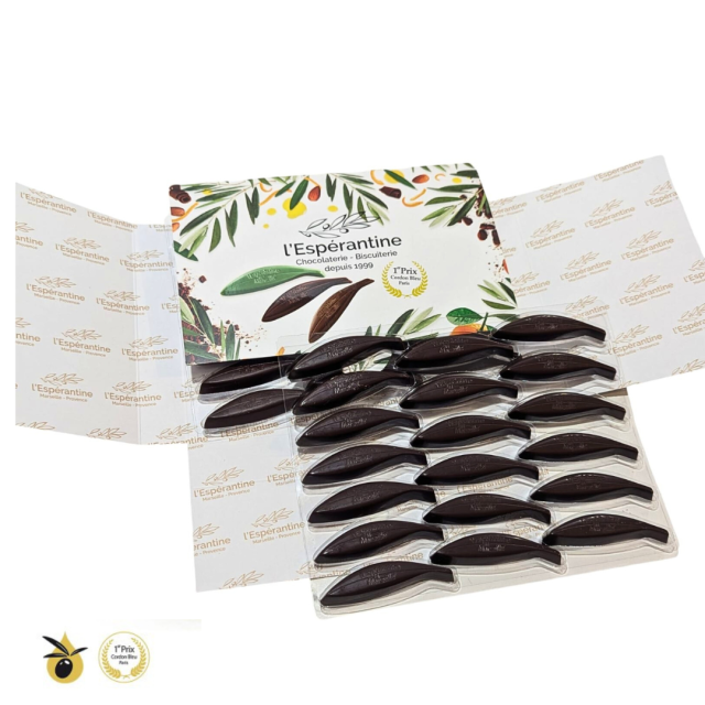 Coffret aux feuilles d'Espérantines ROBE NOIRE