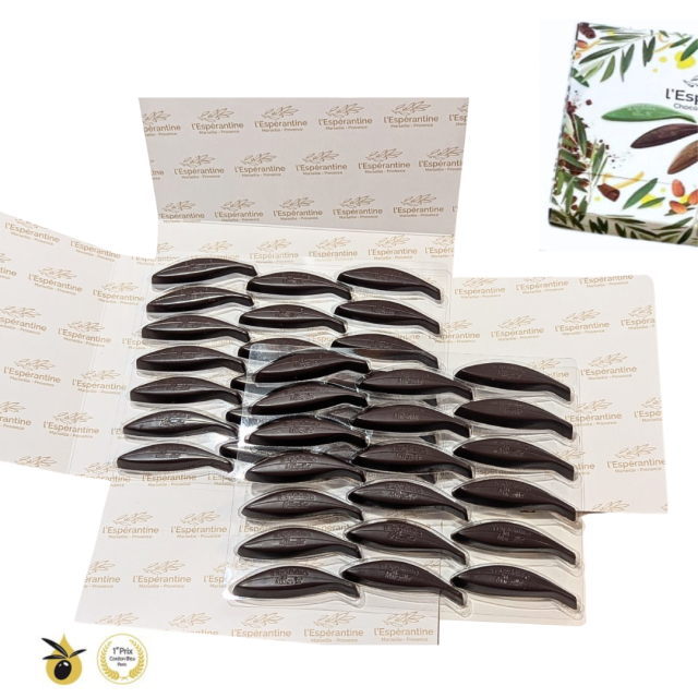 Coffret aux feuilles d'Espérantines ROBE NOIRE