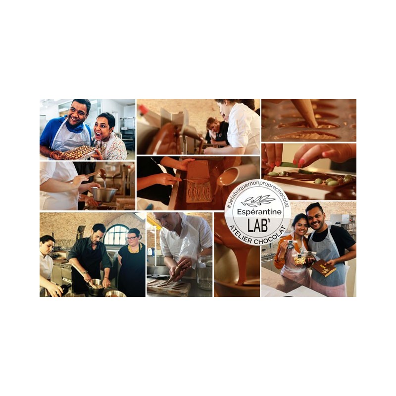 Chocolate Workshop Gift Voucher – 1H Group Session (3 to 5 people)