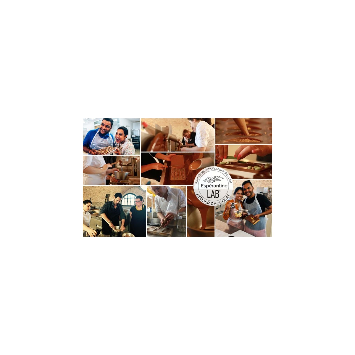 Chocolate Workshop Gift Voucher – 1H Group Session (3 to 5 people)