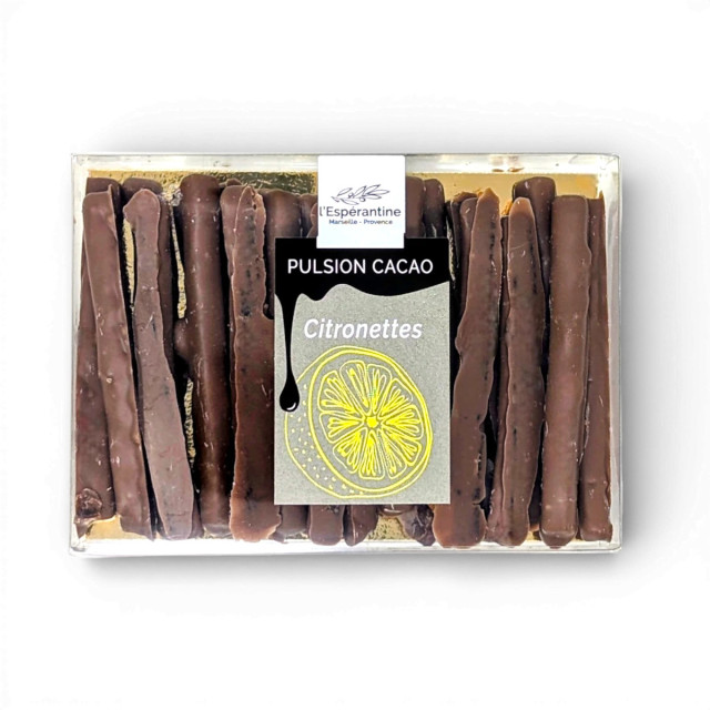 Découvrez le goût inédit de citronettes au chocolat au lait - Fruits enrobés