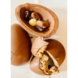 Oeuf de voyage de Pâques - Demi-Œuf Praliné Noisettes IGP –  Expédiable