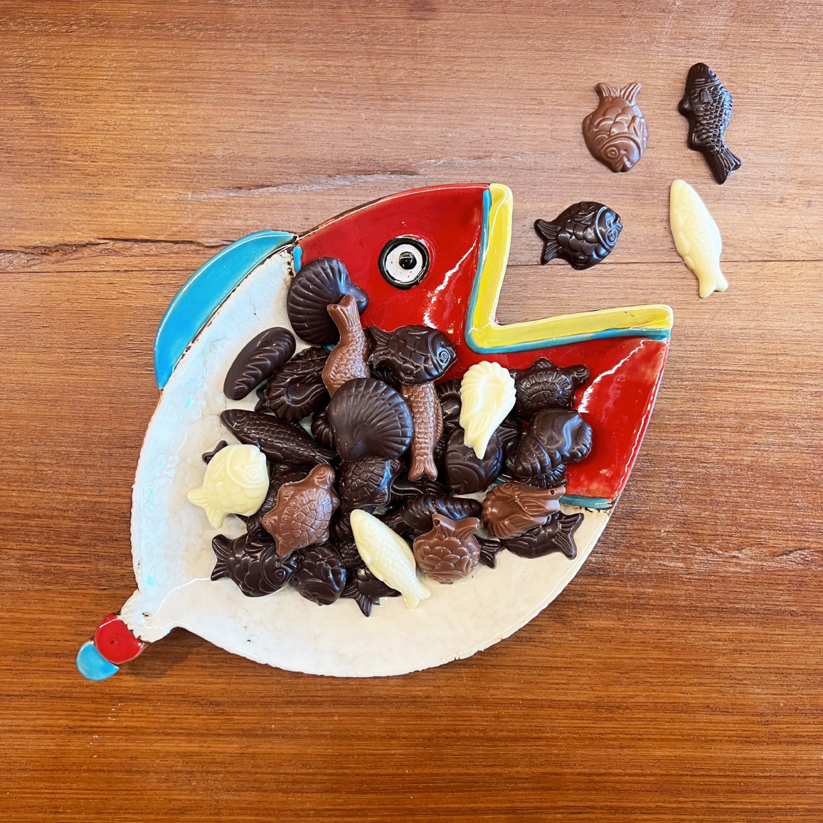 Fritures de Pâques 100 g & son Oeuf praliné– Chocolat artisanal L'Espérantine