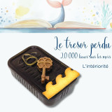 Le Trésor Perdu de Jules Verne – Coffre Chocolat 260 g Expédiable