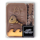 Le Trésor Perdu de Jules Verne – Coffre Chocolat 260 g Expédiable