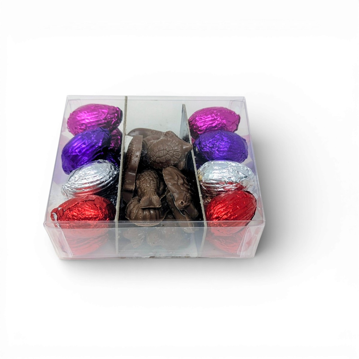 Coffret Enchanté 200 g – Fritures & Œufs pralinés de Pâques