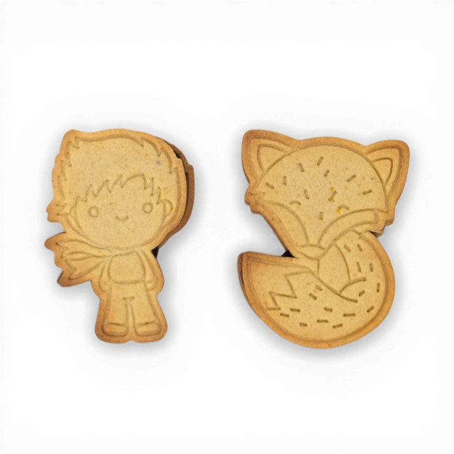 Biscuits Petit Prince & Renard chocolat – Duo Pâques Espérantine