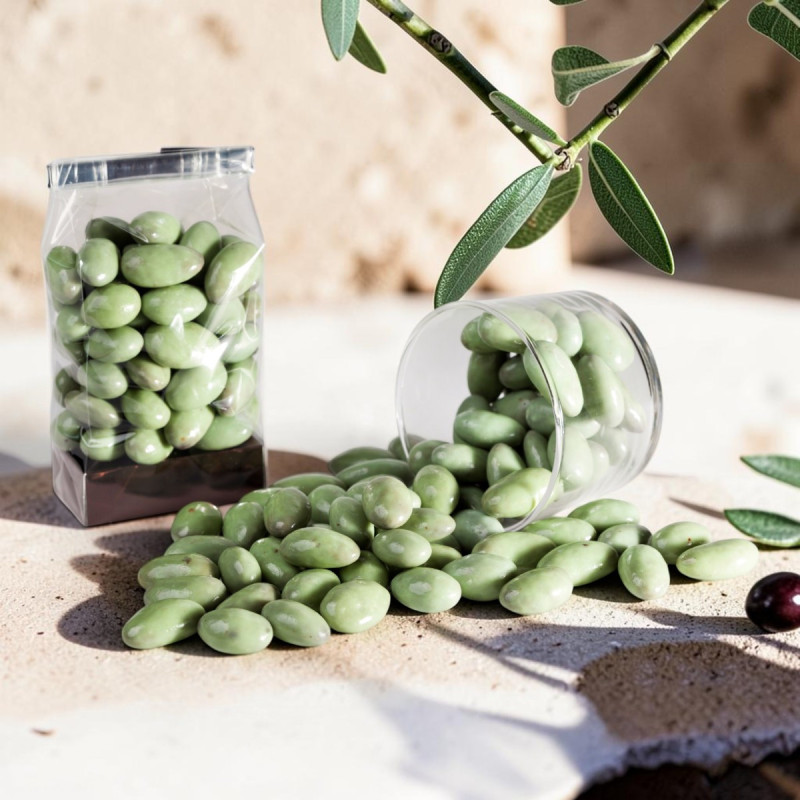 Olivettes de Provence – White & Dark Chocolate Almonds