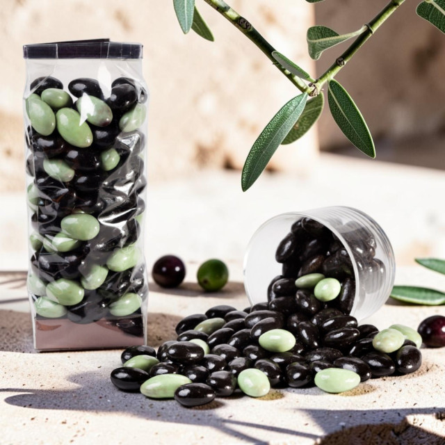 Olivettes de Provence Mixtes - Chocolat noir et blanc
