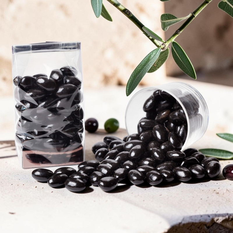 Olivette de Provence - Amandes enrobées de chocolat noir