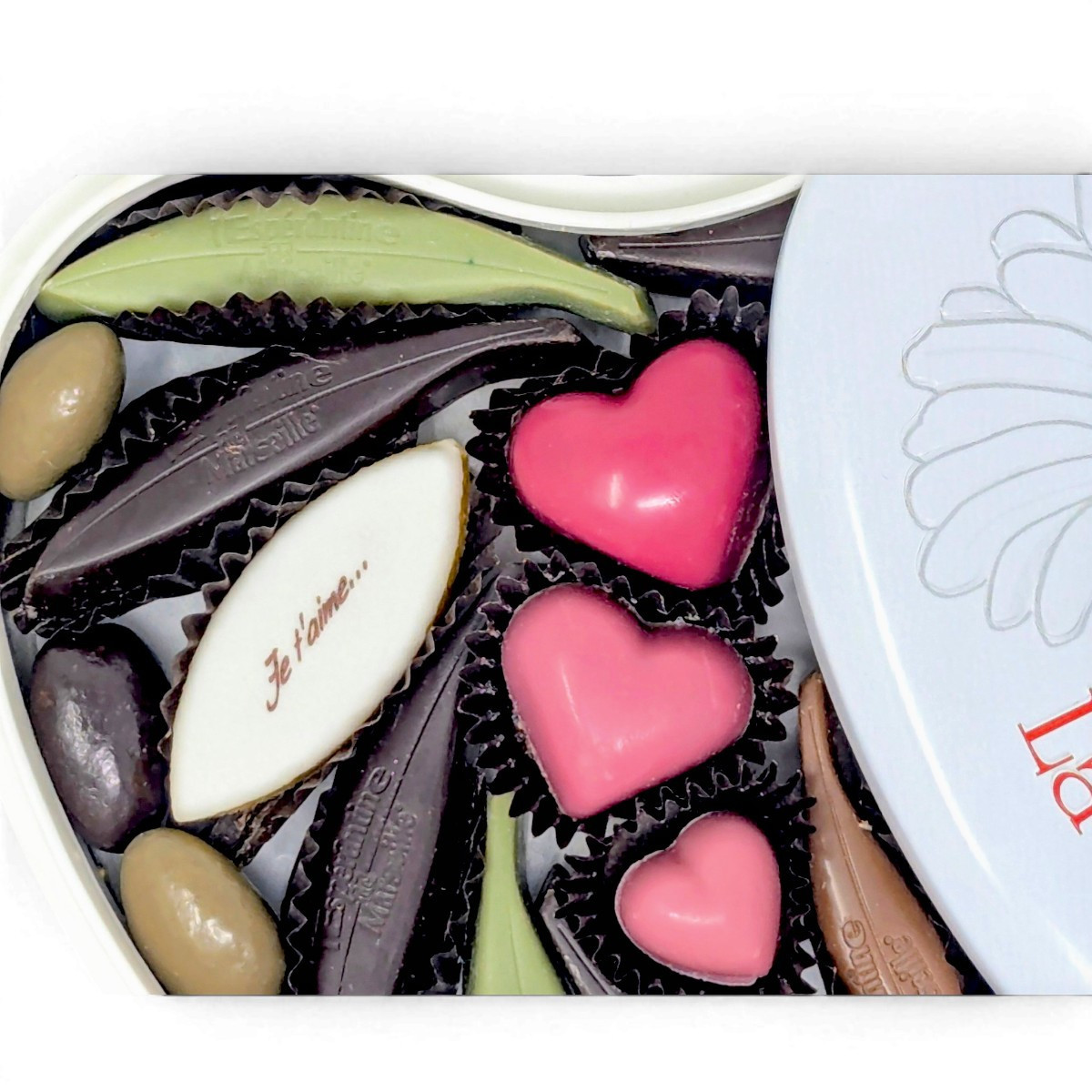 Coffret Fête des Mères – Cœur Marguerite Gourmande | Chocolats artisanaux