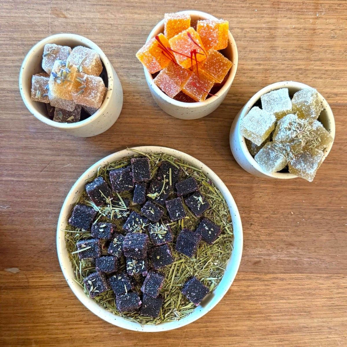 Pâte de fruits Artisanales - Saveurs de Provence - 80g  l'Espérantine