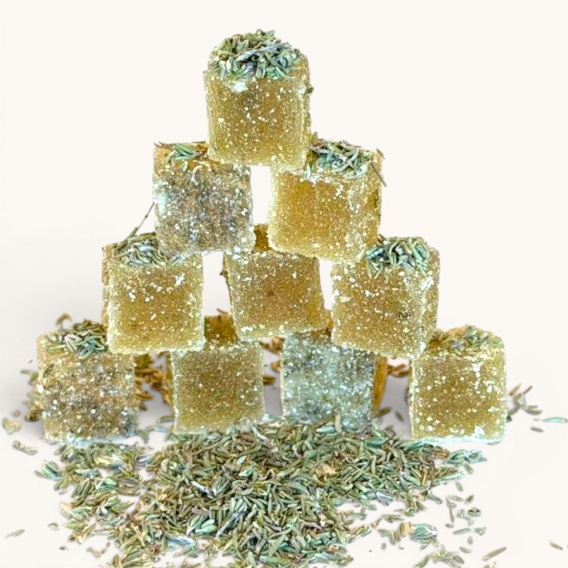 Pâte de fruits Artisanales - Saveurs de Provence - 80g  l'Espérantine