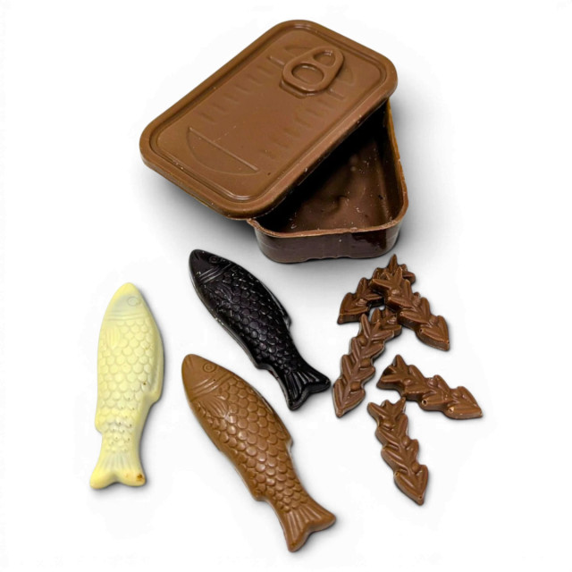 Boîte à Sardines en Chocolat au Lait | L’Espérantine de Marseille