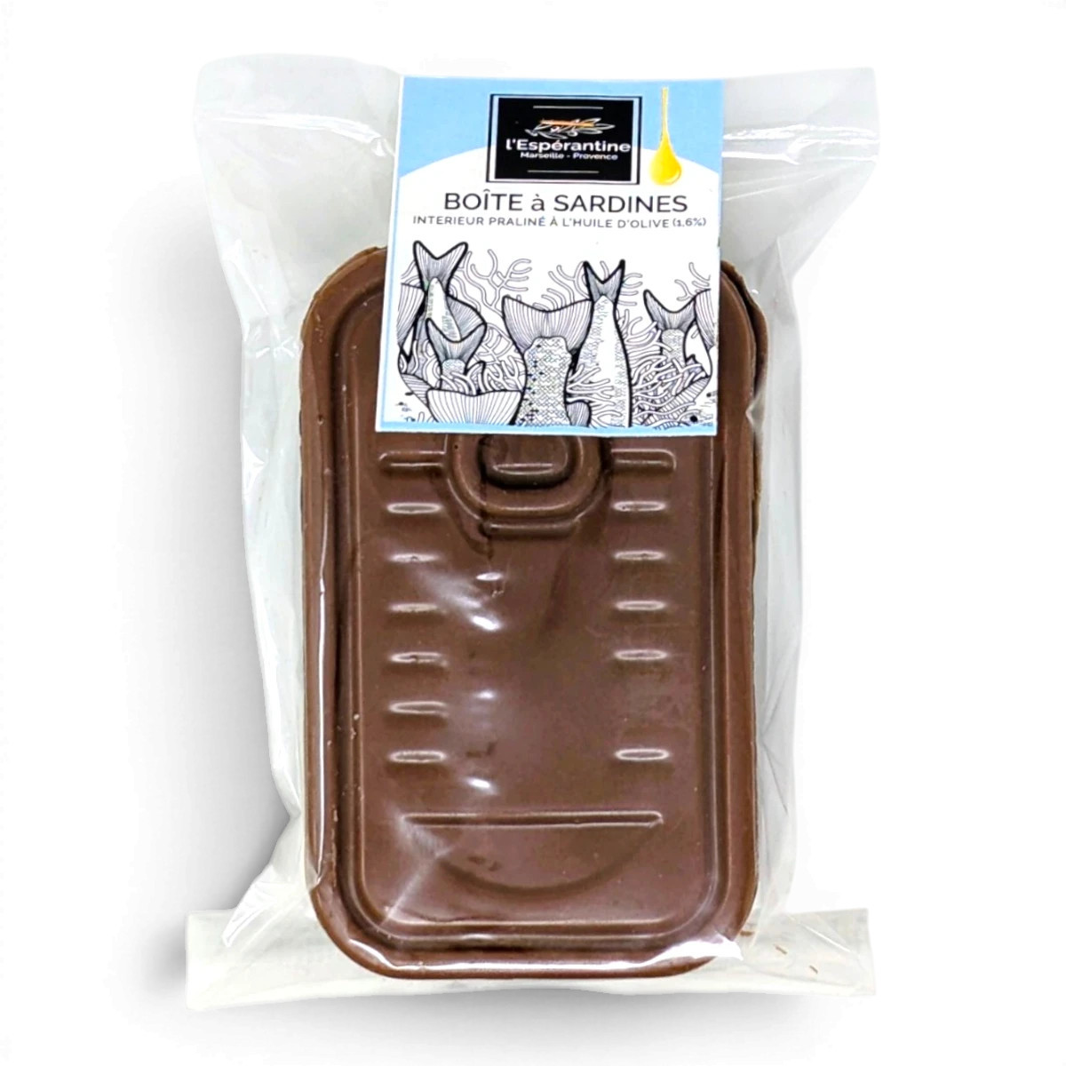 Boîte à Sardines en Chocolat au Lait | L’Espérantine de Marseille