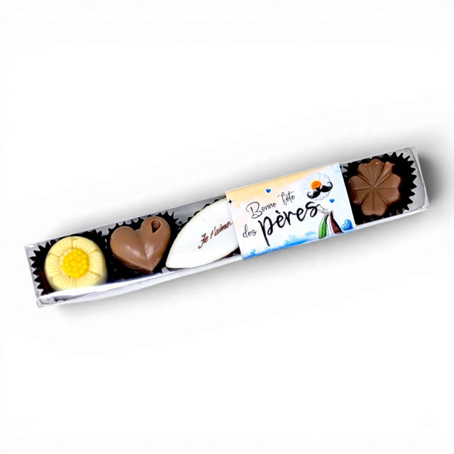 Réglette Gourmande Fête des Pères – Chocolats & Calissons artisanaux