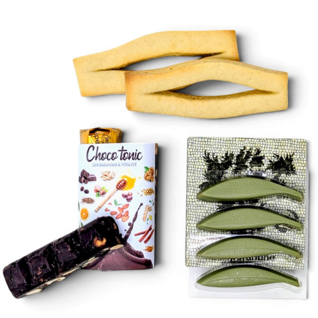 Trio Plaisir Fête des Pères | Chocolats & Navettes artisanales