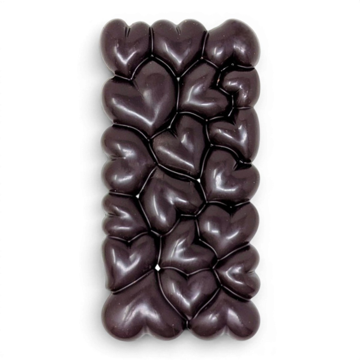 Tablette Cœurs Chocolat et Amandes caramélisées – Fête des Pères