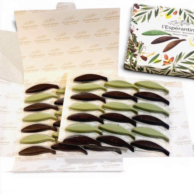 Coffret aux Feuilles d’Espérantines Mixte – Green & Dark