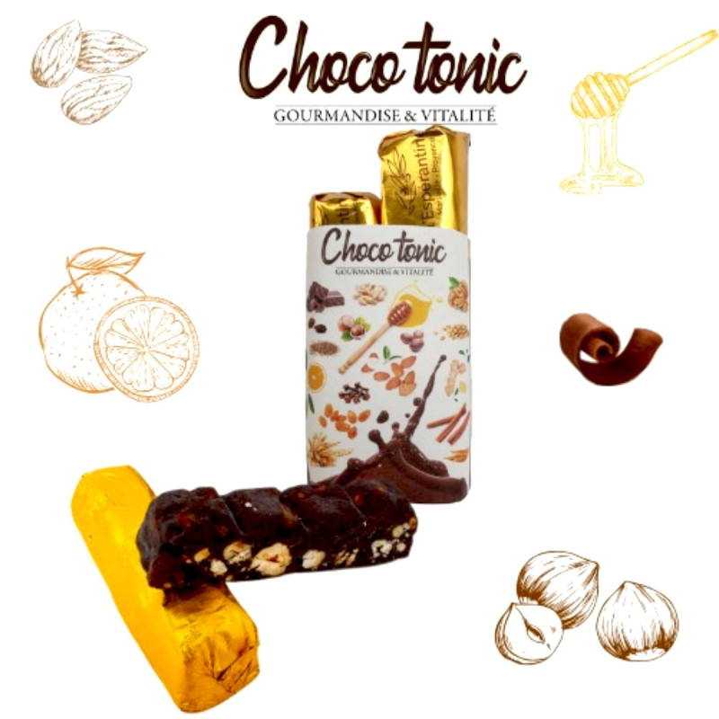 Choco Tonic - Duo de barres énergétiques