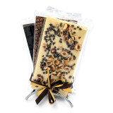 Trio Découverte Tablettes – 3 chocolats au choix, riz soufflé et noisettes| L’Espérantine