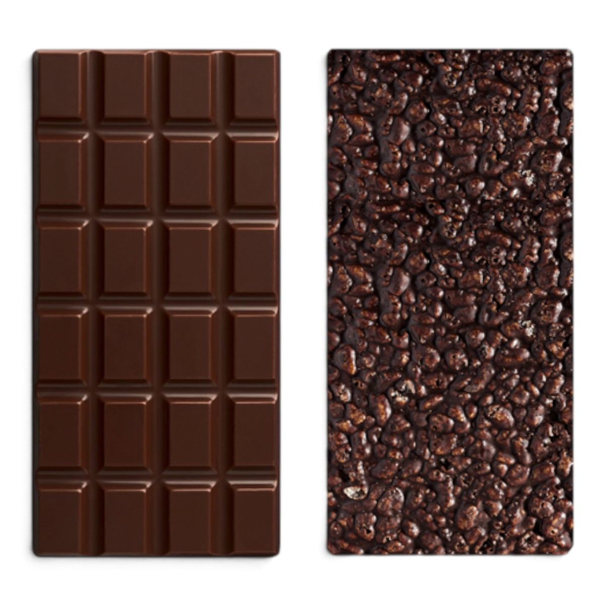 Trio Découverte Tablettes – 3 chocolats au choix, riz soufflé et noisettes| L’Espérantine