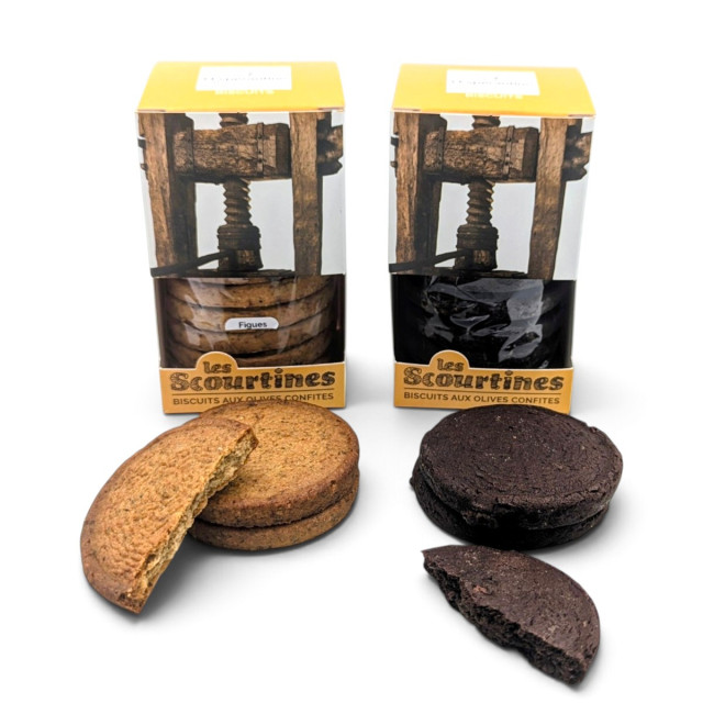 Lot de 2 boîtes de biscuits originaux à l'huile d'olive | L’Espérantine
