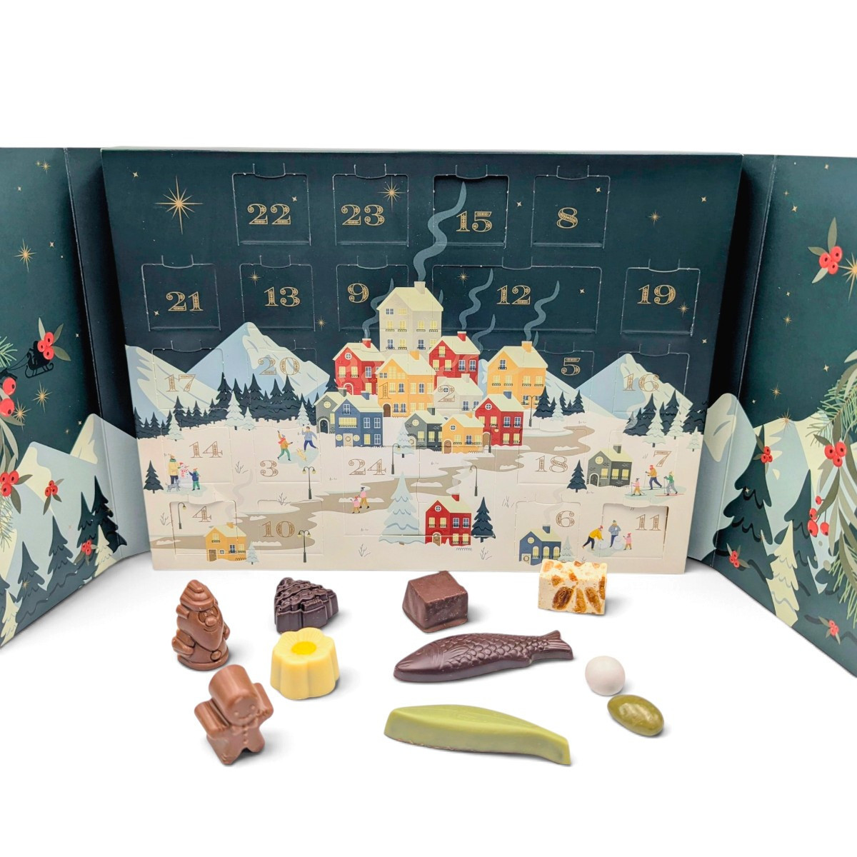 Calendrier de l’Avent chocolat Noël au sommet | L’Espérantine