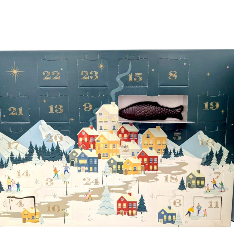 Calendrier de l’Avent chocolat Noël au sommet | L’Espérantine
