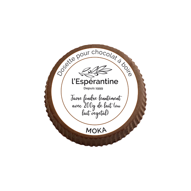 Palets de chocolat à faire fondre - Espérantine