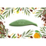 Bonbons de chocolat à l'amande et à l'huile d'olive 6.7% & Amandes torréfiées, enrobées de chocolat noir