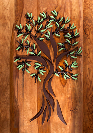 Chocolaterie: arbre en chocolat