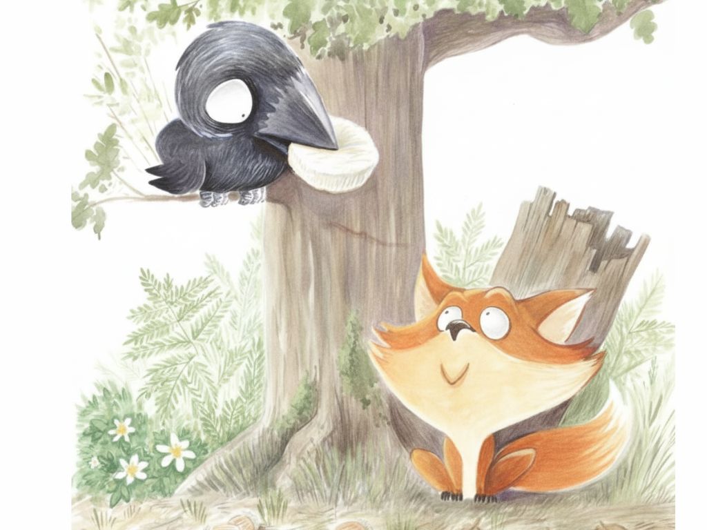 Le Corbeau et le Renard - Contes & Gourmandises - Collection Pâques 2026